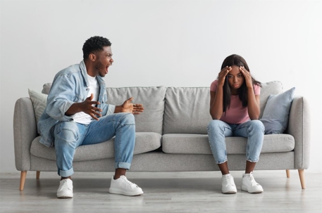 couple arguing