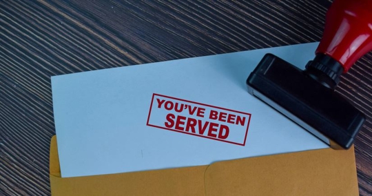 Served a subpoena document